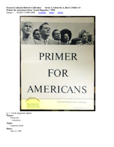 Primer for Americans from Look Magazine, 1950