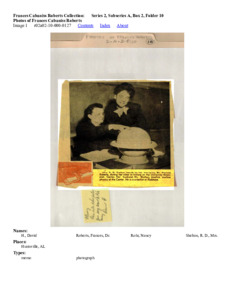 Photos of Frances Cabaniss Roberts