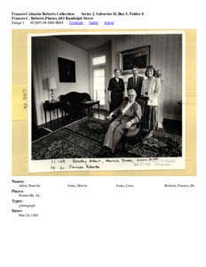 Frances C. Roberts Photos, 603 Randolph Street