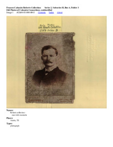 Old Photos of Cabaniss Connections, unidentified 