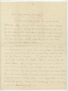 Letter from Hildegard Nörenberg to Hans Albert Silberberg (undated).