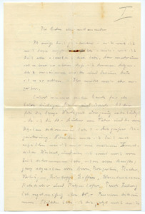 Letter from Hildegard Nörenberg to Hans Albert Silberberg (undated).