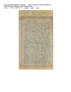 Taylor History of Madison County (handwritten)