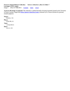 Lay papers (UNC) copies