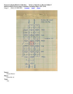 Historic District Preservation Committee, Including Maps, 1975 -1978