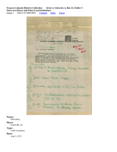 Notes on Library and Other Local Institutions