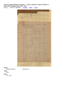 Huntsville Newspaper Notes, 1811 - 1828