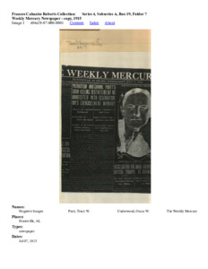 Weekly Mercury Newspaper - copy, 1915