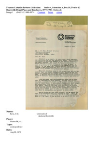 Huntsville Depot Plans and Brochures, 1977-1992