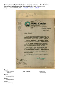 Huntsville Aviation Reports and Resources, 1940 - 1941