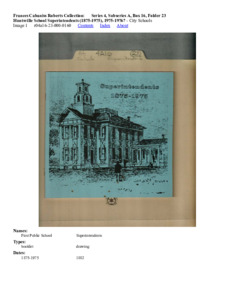 Huntsville School Superintendents (1875-1975), 1975-1976?