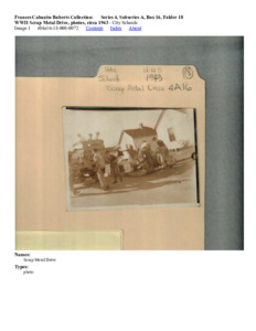 WWII Scrap Metal Drive, photos, circa 1943