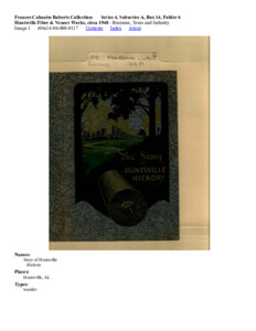 Huntsville Fiber &amp; Veneer Works, circa 1940