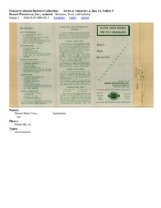 Dennis Watercress, Inc., undated