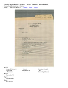 Cumberland Presbyterian