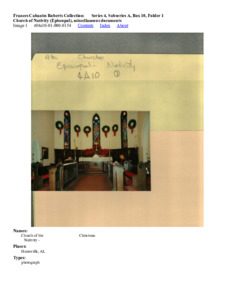 Church of Nativity (Episcopal), miscellaneous documents