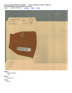 Unidentified Photo with Huntsville Connections