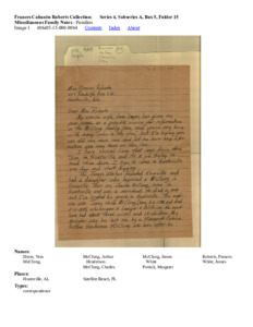 Miscellaneous Family Notes