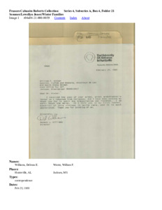 Semmes/Lewellyn Jones/Winter Families