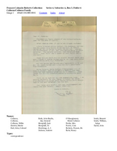 Calhoun/Colhoun Family