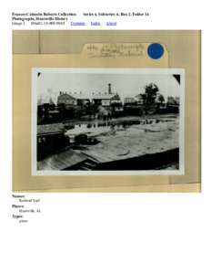 Photographs, Huntsville History