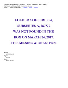 City Limits and Square Study