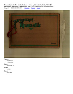 Picturesque Huntsville (2 copies), circa 1910