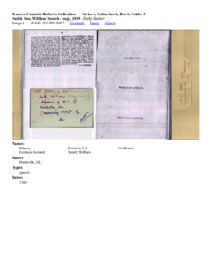 Smith, Sen. William Speech - copy, 1839