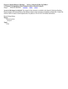 T. Freeman Correspondence from National Archives, Record Group 56