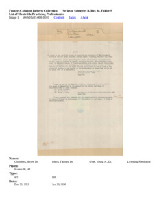 List of Huntsville Practicing Professionals