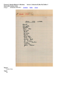 Huntsville Garden Clubs