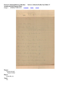 Sesquicentennial Pageant Plans