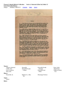 Early Huntsville History