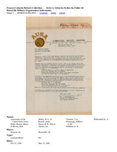 Huntsville Military Organizations Information