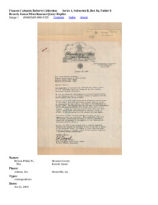 Record, James Miscellaneous Query Replies