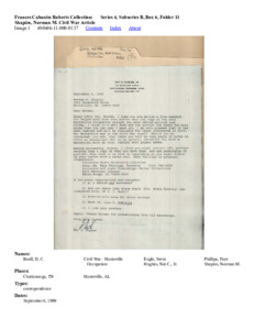 Shapiro, Norman M. Civil War Article