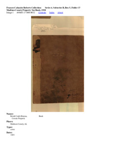 Madison County Property Tax Book, 1928