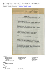 Buckhorn Tavern Paper