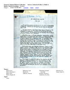 Balch, Charles Genealogy