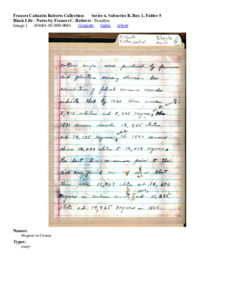 Black Life - Notes by Frances C. Roberts