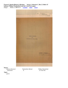 Indians, William Weatherford and the Creek Wars paper