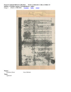 Indians , Cherokee Agency Correspondence - copies