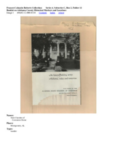 Booklet on Alabama County Historical Markers and Locations