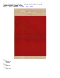 Mobile Pheonix Fire Company Booklet