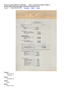 Weeden House Museum Report and Other Materials (2 of 3)