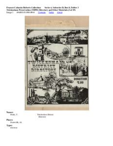 Twickenham Preservation (THPD) Directory and Other Materials (3 of 19)