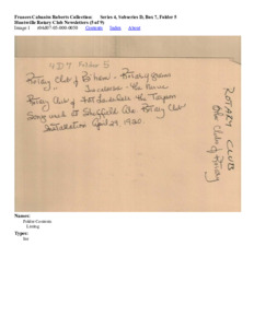 Huntsville Rotary Club Newsletters (5 of 9)