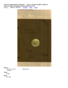 Tennessee Valley Genealogical Society Materials (2 of 2)