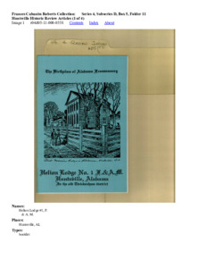 Huntsville Historic Review Articles (1 of 4)