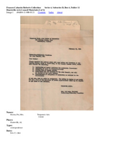 Huntsville Arts Council Materials (2 of 2)